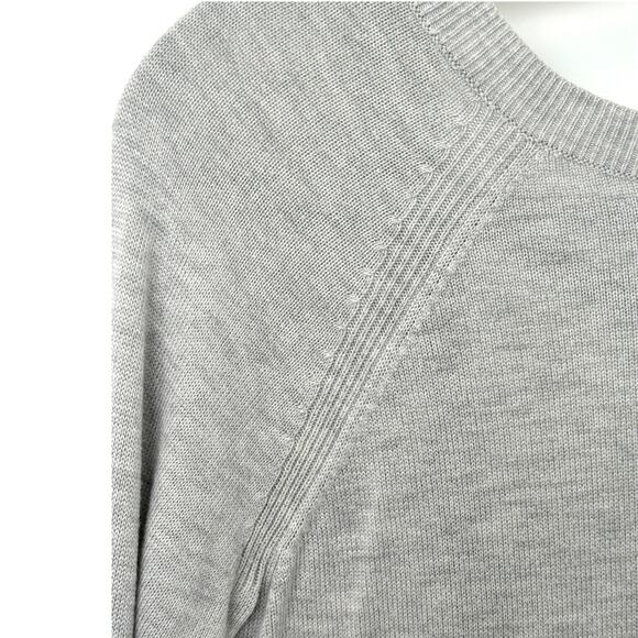 Lululemon Unity Drop Back Sweater in Heathered Silver Ice - Picture 10 of 11